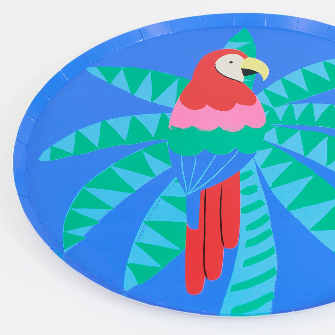 Jungle Jamboree Side Plates x 8 | Party Tableware UK Tableware Jungle Jamboree Side Plates x 8