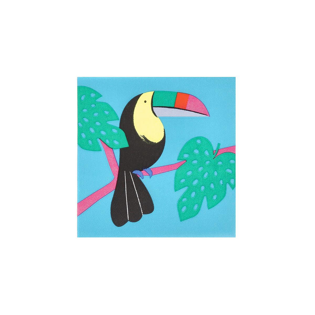 Jungle Jamboree Small Napkins x 16 | Party Tableware UK Tableware Jungle Jamboree Small Napkins x 16