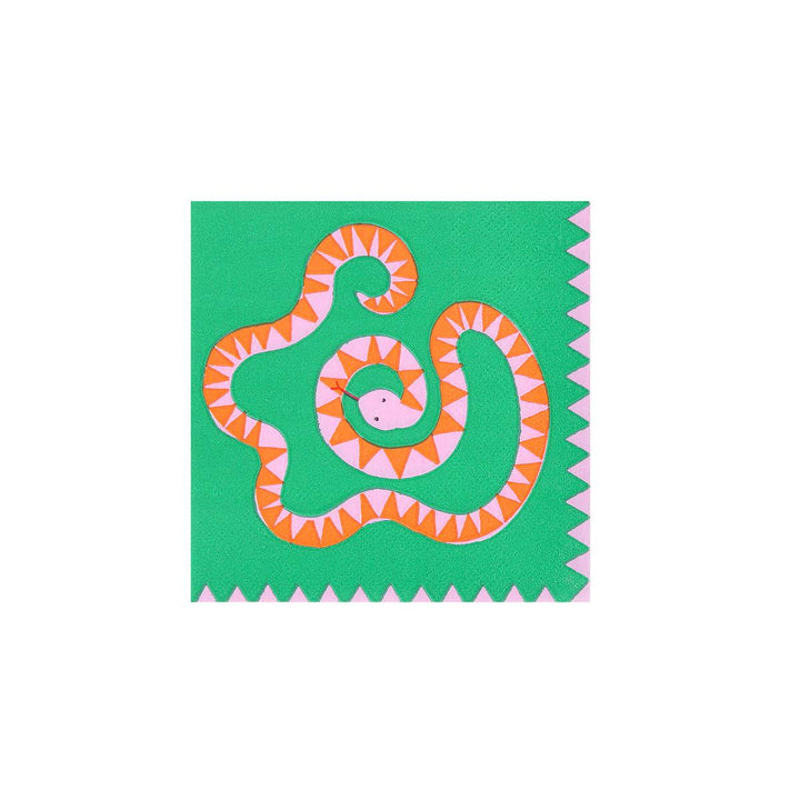 Jungle Jamboree Small Napkins x 16 | Party Tableware UK Tableware Jungle Jamboree Small Napkins x 16