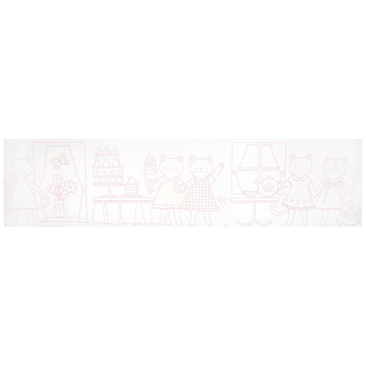 Kitten Club Colouring Roll | Meri Meri Cat Party Party Accessories Kitten Club Colouring Roll