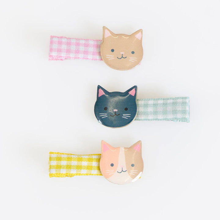 Kitten Club Hair Clips x 6 | Party Accessories UK Party Accessories Kitten Club Hair Clips x 6