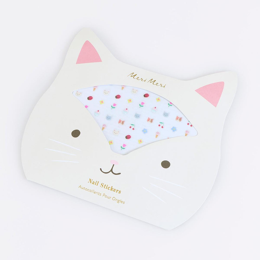 Kitten Club Nail Stickers x 200 | Party Bag Fillers UK Party Accessories Kitten Club Nail Stickers x 200