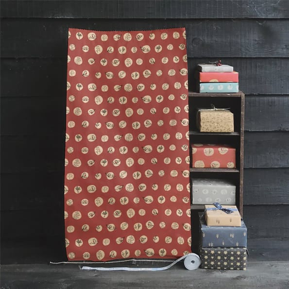 Kraft Paper Gift Sack, Robins &amp; Rosehips | East of India Gift Wrap East of India Kraft Paper Gift Sack - Robins &amp; Rosehips