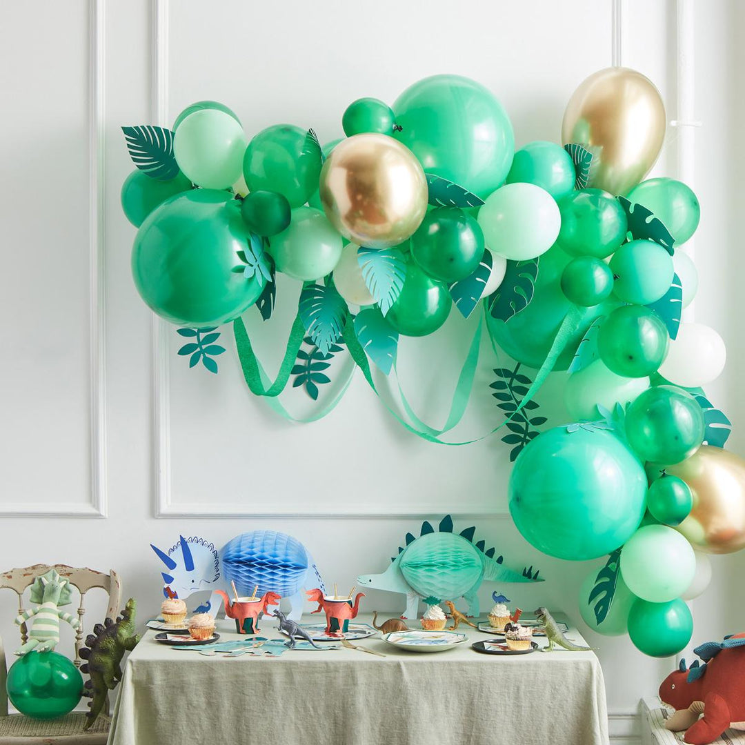 Leafy Green Balloon Arch Kit | Meri Meri Jungle Party Balloons Leafy Green Balloon Arch Kit x 44 Balloons