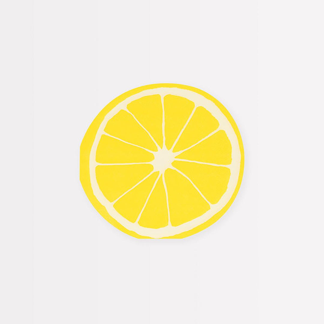 Lemon Party Napkins x 16 | Meri Meri party napkins Lemon Party Napkins x 16