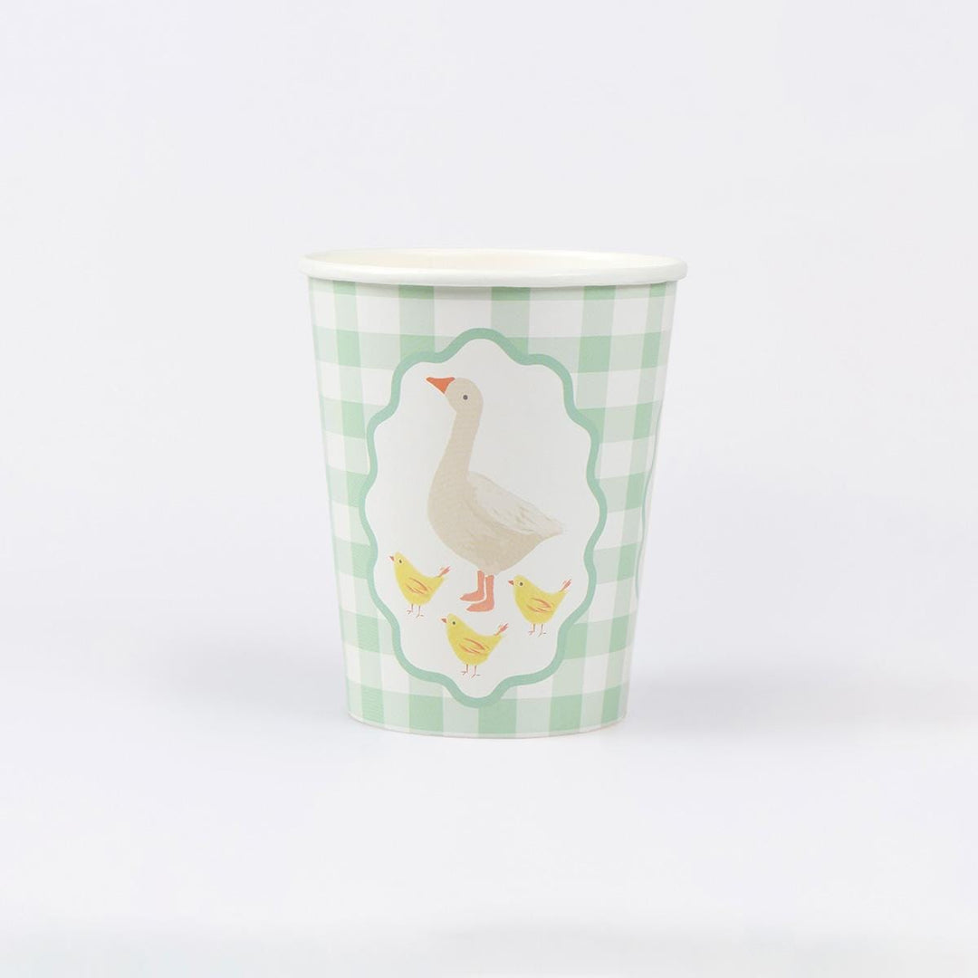 Little Animals Cups x 8 | Party Tableware UK Tableware Little Animals Cups x 8