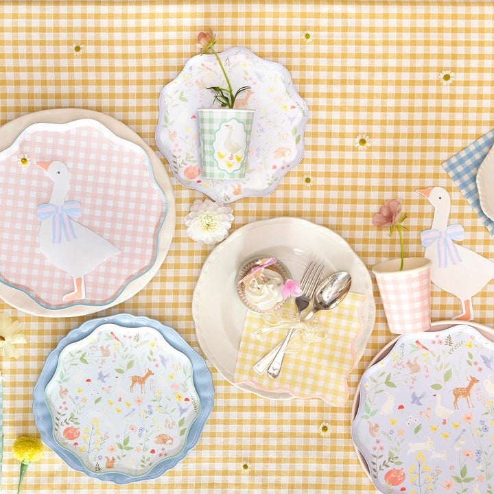 Little Animals Side Party Plates x 8 party plates Little Animals Side Party Plates x 8