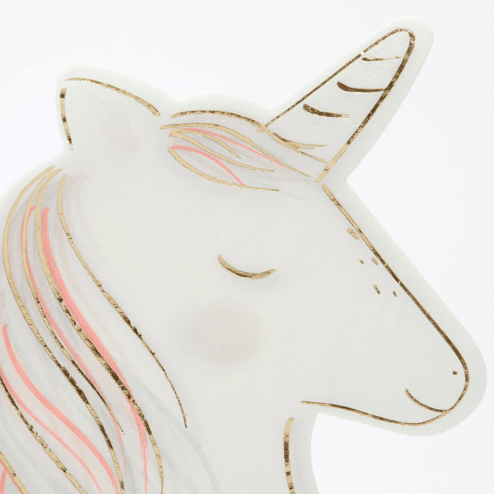 Magical Unicorn Party Napkins x 16 - Meri Meri Unicorn Party Paper Napkins Magical Unicorn Party Napkins x 16