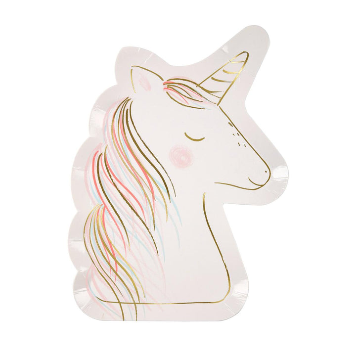 Magical Unicorn Party Plates x 8 party plates Magical Unicorn Party Plates x 8