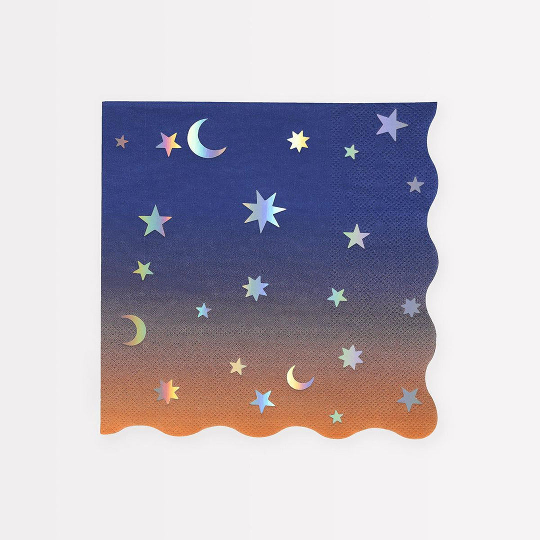 Making Magic Star Large Napkins x16 | Meri Meri | Little Big Party Napkins Making Magic Star Large Napkins x16
