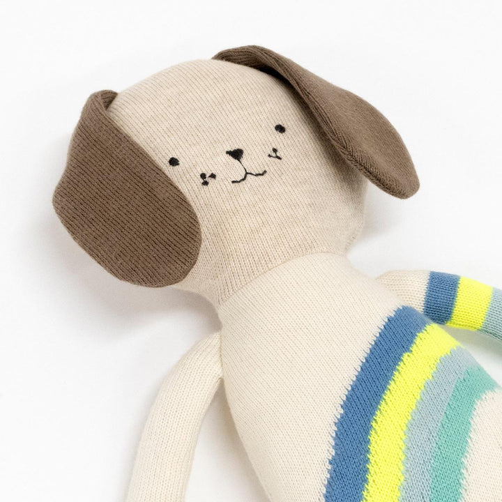 Martin Knitted Dog Soft Toy | Meri Meri UK Soft Toys Martin Knitted Dog Soft Toy