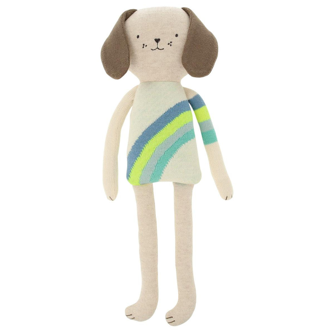 Martin Knitted Dog Soft Toy | Meri Meri UK Soft Toys Martin Knitted Dog Soft Toy