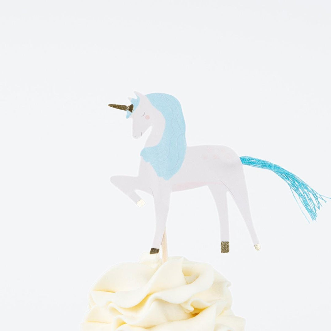Meadow Unicorns Cupcake Kit x 24 | Meri Meri Cupcake Toppers Meadow Unicorns Cupcake Kit x 24