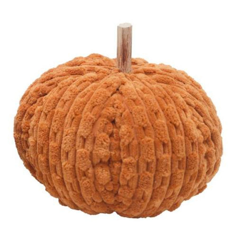Medium Orange Boucle Pumpkin Cushion Decoration cushion Medium Orange Boucle Pumpkin Cushion Decoration