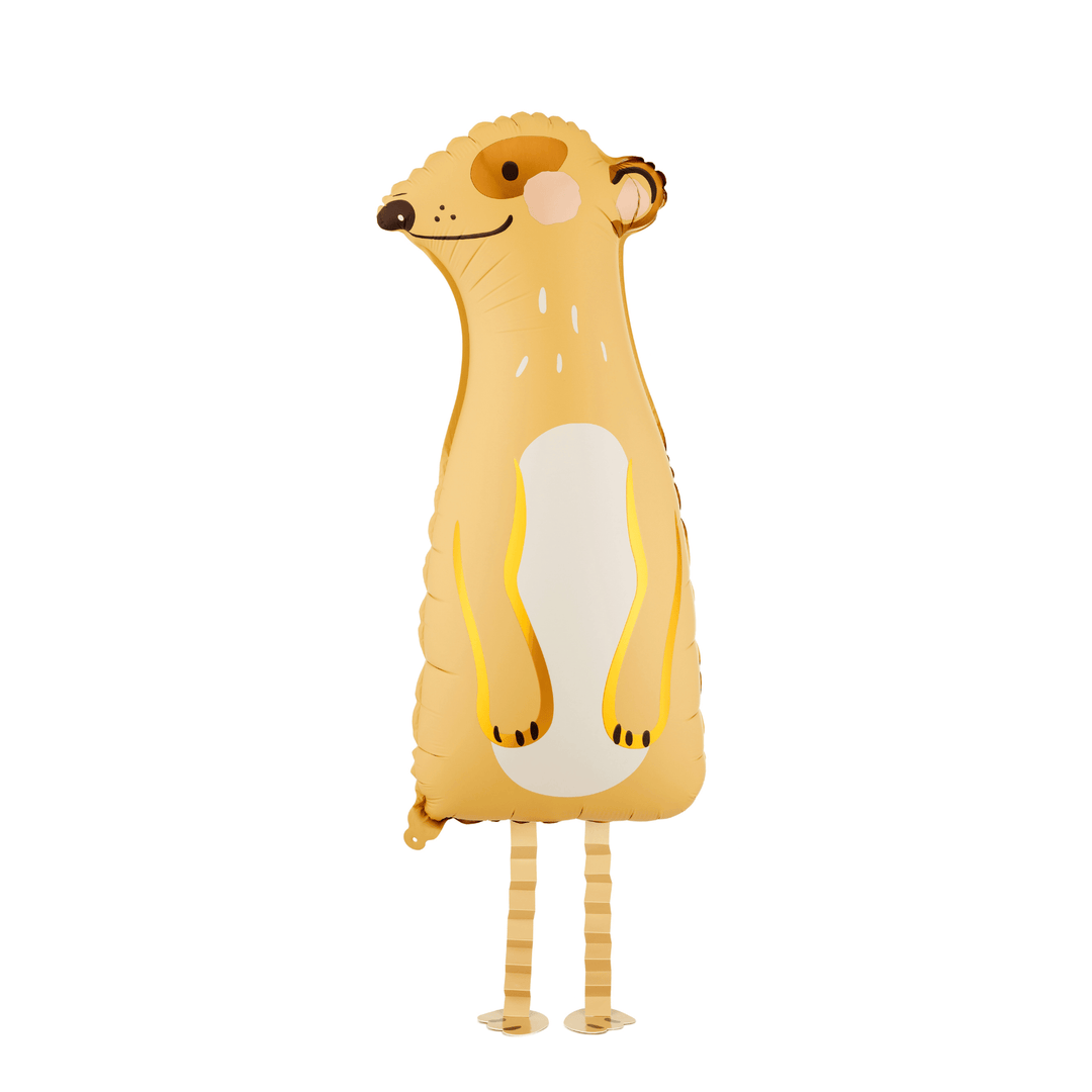 Meerkat Walking Pet Foil Balloon - Safari Party Decorations Balloons Meerkat Walking Pet Foil Balloon