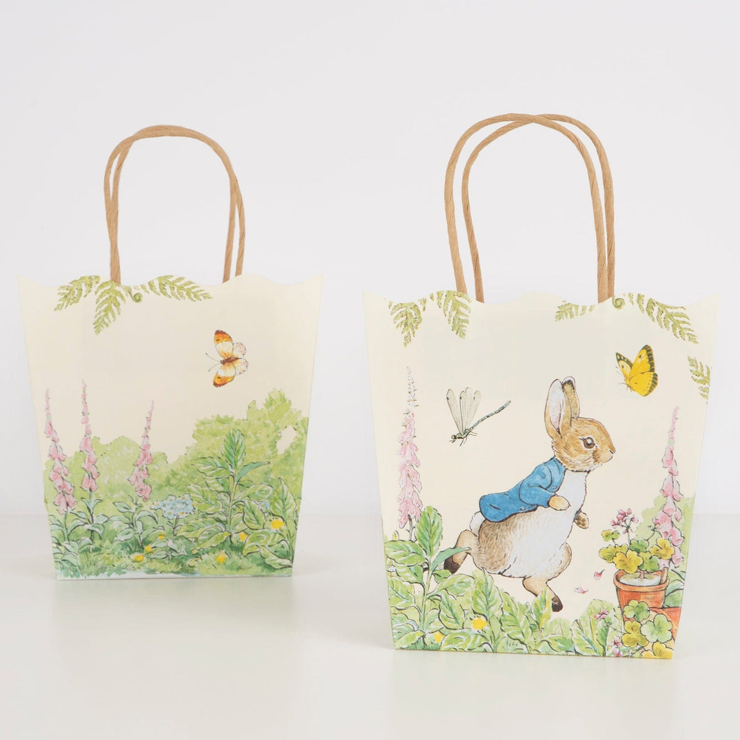 Meri Meri Party - Peter Rabbit™ In The Garden Party Bags x 8 party bags Peter Rabbit™ In The Garden Party Bags x 8