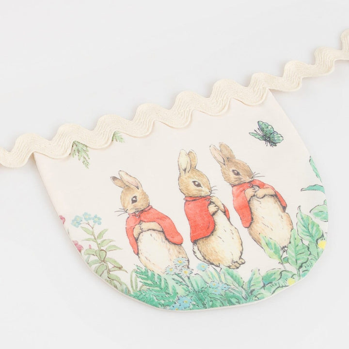 Meri Meri - Peter Rabbit™ Fabric Garland Bunting Peter Rabbit™ Fabric Garland