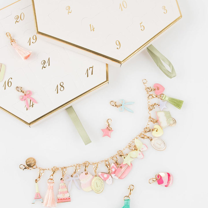 Meri Meri x Ladurée Charm Bracelet Advent Calendar Advent Calendars Meri Meri x Ladurée Charm Bracelet Advent Calendar