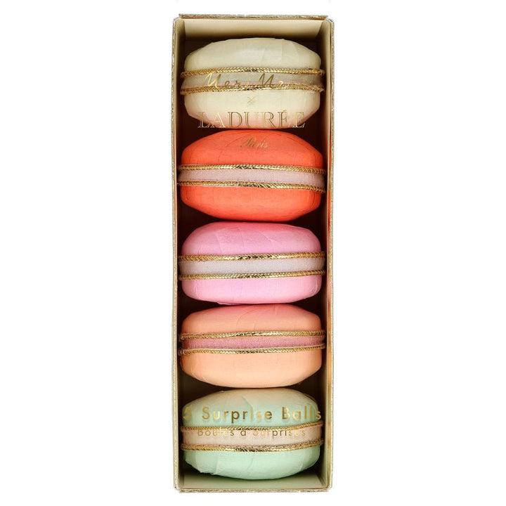 Meri Meri x Ladurée Macaron Surprise Balls x 5 | Meri Meri Party Favours Party Accessories Meri Meri x Ladurée Paris Macaron Surprise Balls x 5