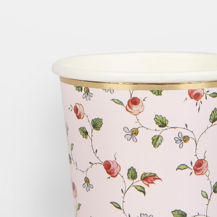Meri Meri x Ladurée Marie-Antoinette Party Cups x 8 | Meri Meri party cups Meri Meri x Ladurée Marie-Antoinette Party Cups x 8