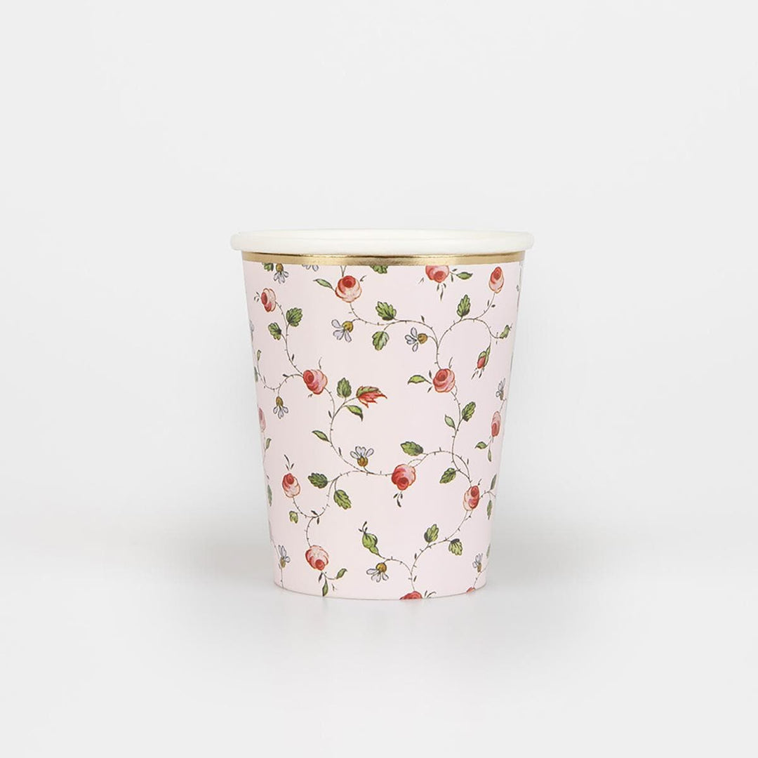 Meri Meri x Ladurée Marie-Antoinette Party Cups x 8 | Meri Meri party cups Meri Meri x Ladurée Marie-Antoinette Party Cups x 8