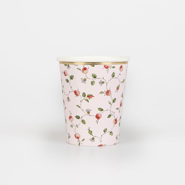 Meri Meri x Ladurée Marie-Antoinette Party Cups x 8 | Meri Meri party cups Meri Meri x Ladurée Marie-Antoinette Party Cups x 8