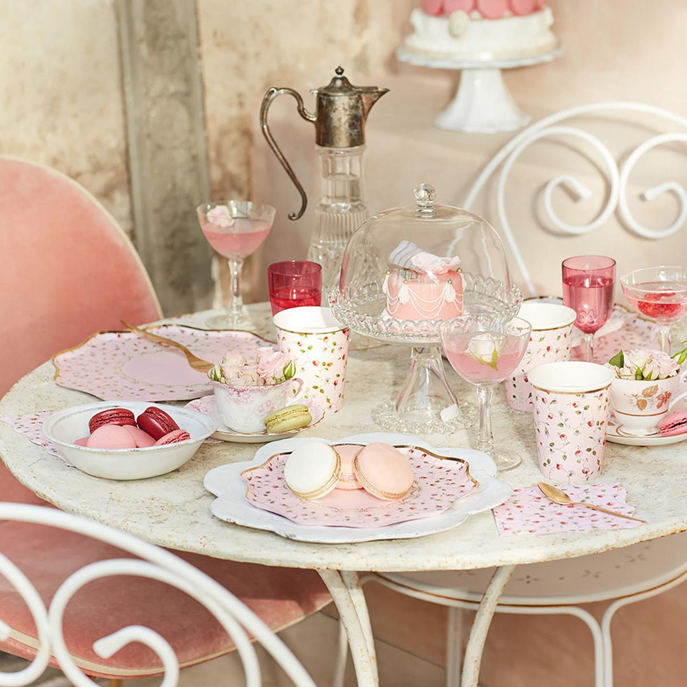 Meri Meri x Ladurée Marie-Antoinette Small Party Napkins x 16 | Meri Meri party napkins Meri Meri x Ladurée Marie-Antoinette Small Party Napkins x 16