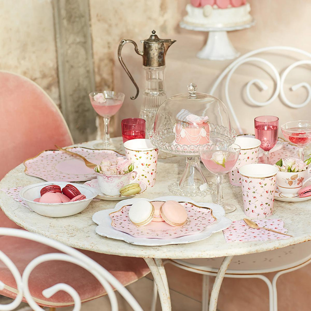 Meri Meri x Ladurée Marie-Antoinette Small Party Napkins x 16 | Meri Meri party napkins Meri Meri x Ladurée Marie-Antoinette Small Party Napkins x 16
