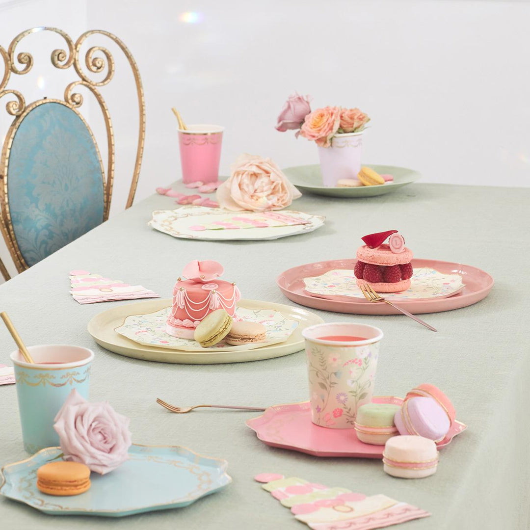 Meri Meri x Ladurée Paris Dinner Party Plates x 8 | Meri Meri party plates Meri Meri x Ladurée Paris Dinner Party Plates x 8