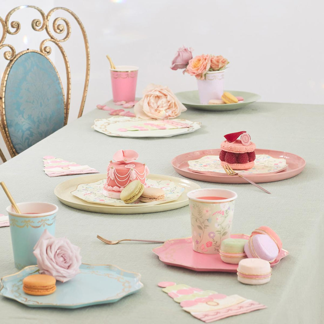 Meri Meri x Ladurée Paris Macaron Pyramid Party Napkins x 16 | Meri Me party napkins Meri Meri x Ladurée Paris Macaron Pyramid Party Napkins x 16