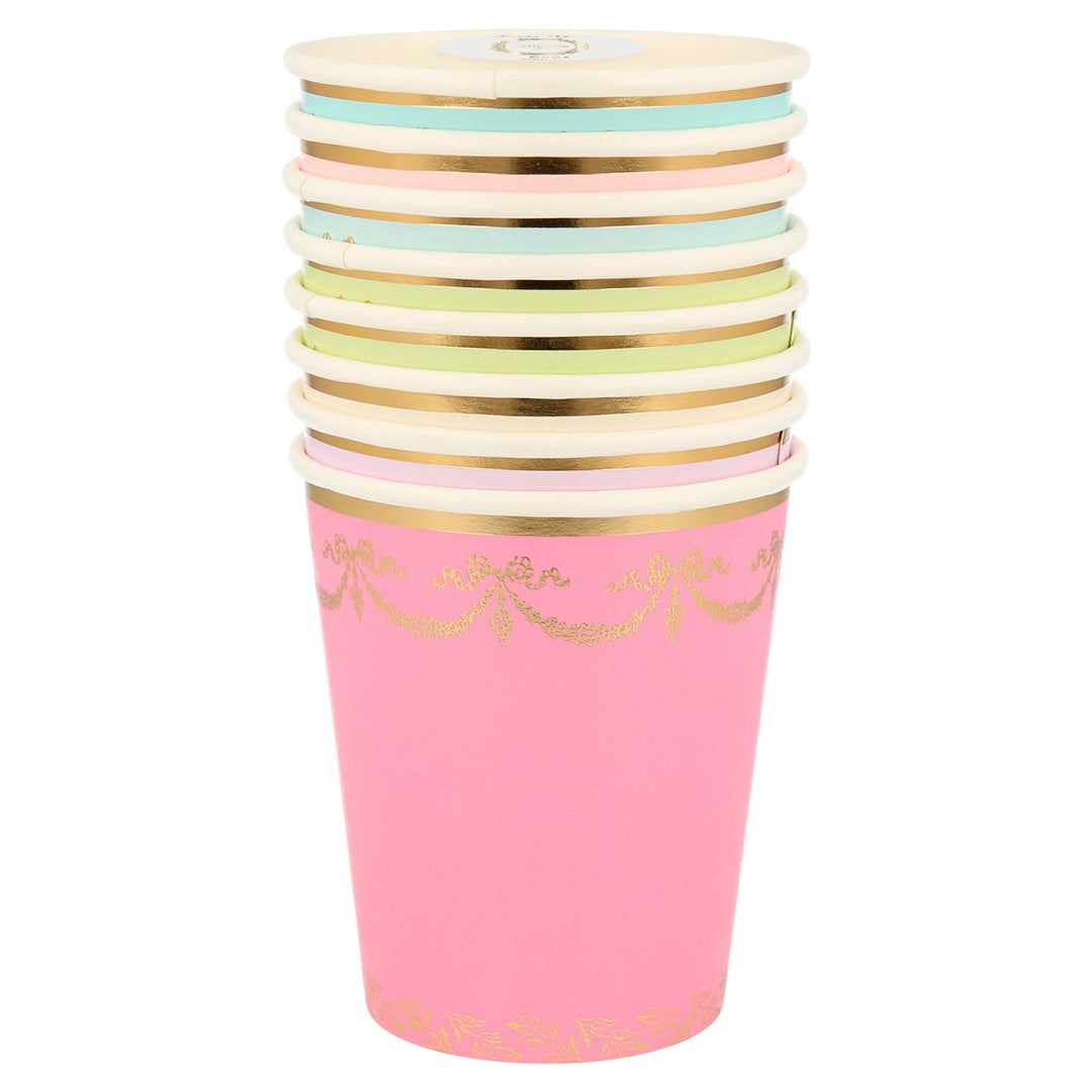 Meri Meri x Ladurée Paris Party Cups x 8 | Meri Meri party cups Meri Meri x Ladurée Paris Party Cups x 8