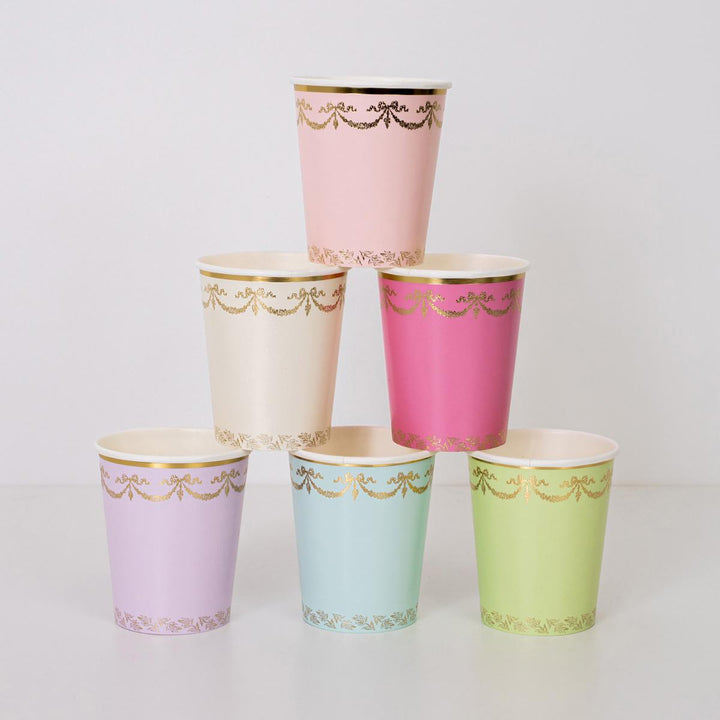 Meri Meri x Ladurée Paris Party Cups x 8 | Meri Meri party cups Meri Meri x Ladurée Paris Party Cups x 8