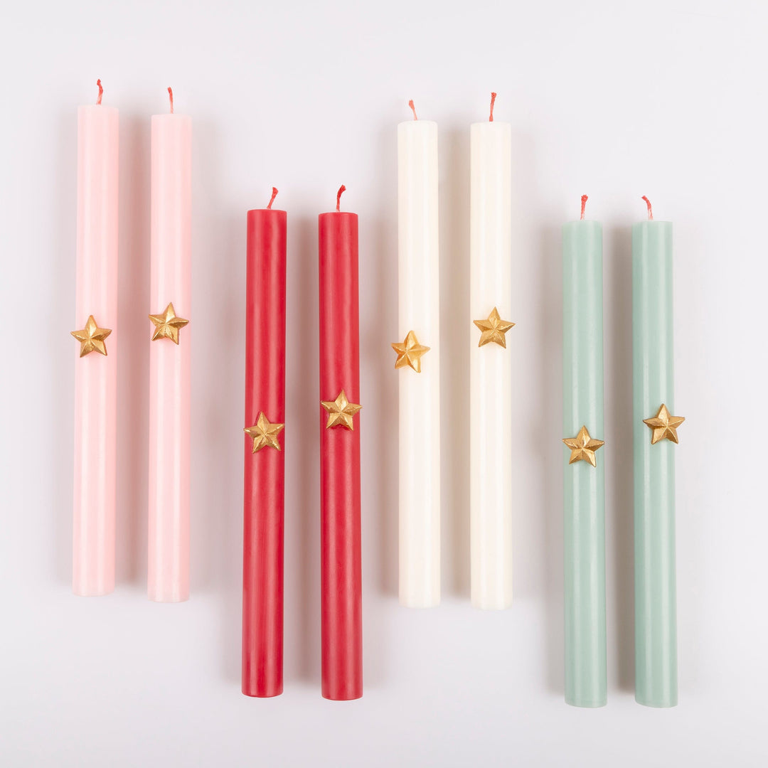 Meri Meri x Liberty Adelajda Candle Gift Box x 8 | Meri Meri x Liberty Candle Meri Meri x Liberty Adelajda Candle Gift Box x 8