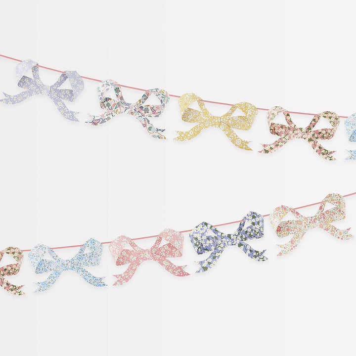 Meri Meri x Liberty Bow Party Garland Bunting Meri Meri x Liberty Bow Party Garland