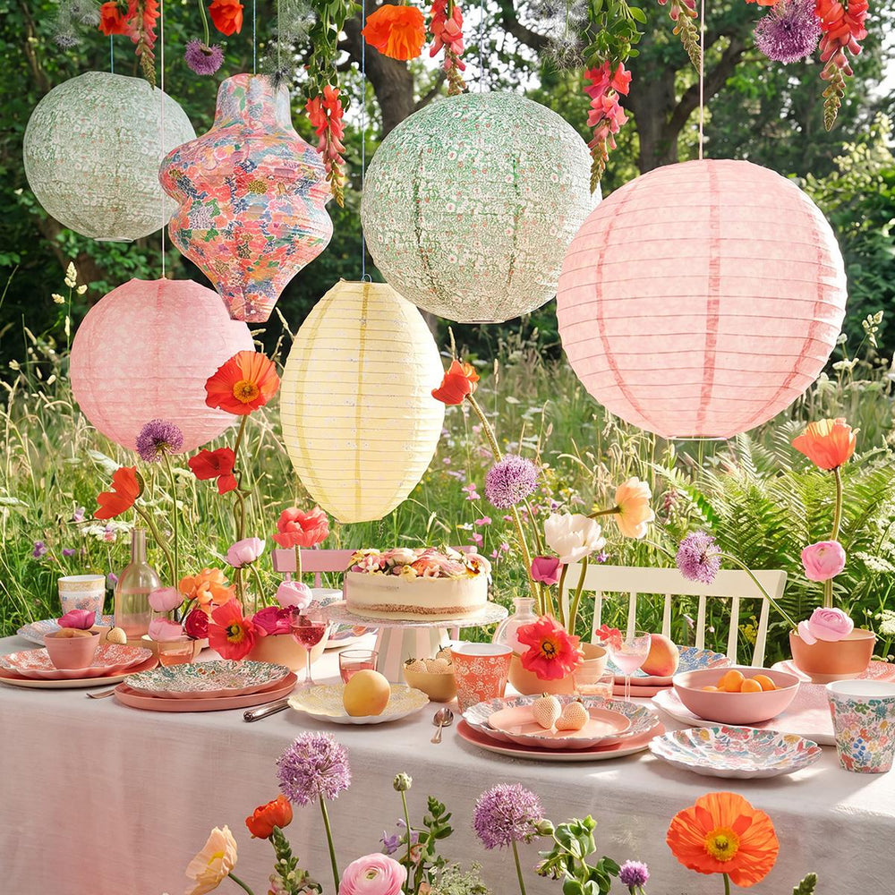 Meri Meri x Liberty Bright Lanterns x 3 | Party Decorations UK Party Decorations Meri Meri x Liberty Bright Lanterns x 3