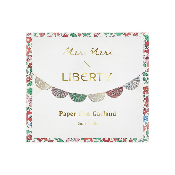 Meri Meri x Liberty Fan Party Garland Bunting Meri Meri x Liberty Fan Party Garland