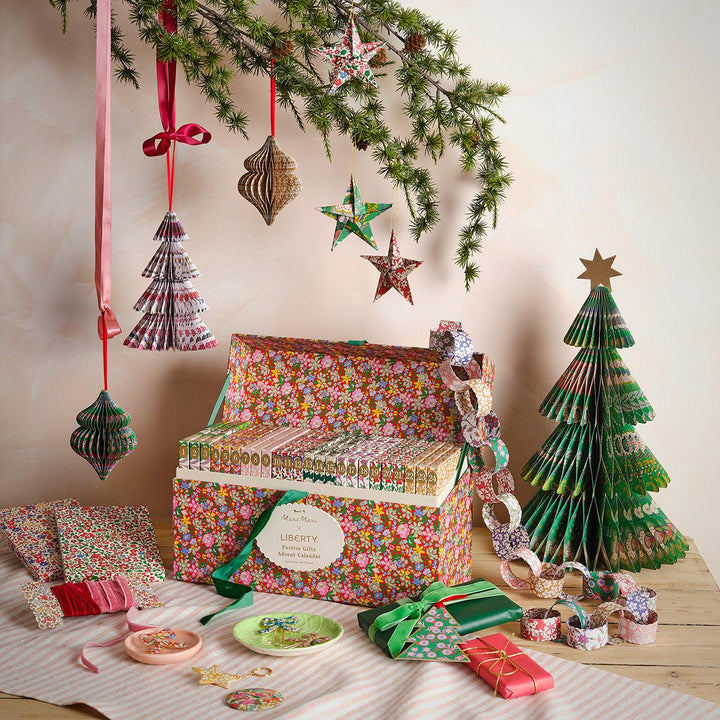 Meri Meri x Liberty Festive Gifts Advent Calendar Advent Calendars Meri Meri x Liberty Festive Gifts Advent Calendar