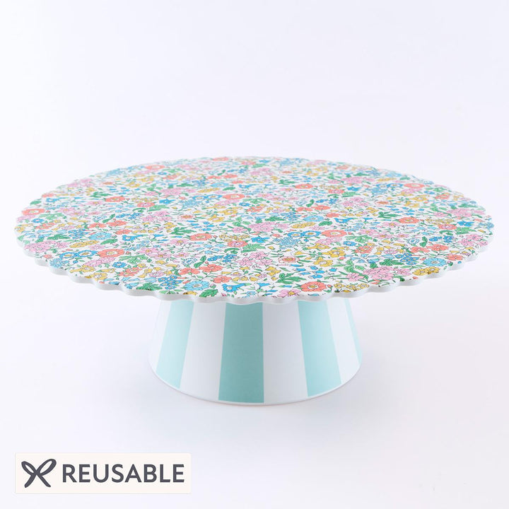 Meri Meri x Liberty Garden Party Reusable Cake Stand Tableware Meri Meri x Liberty Garden Party Reusable Cake Stand