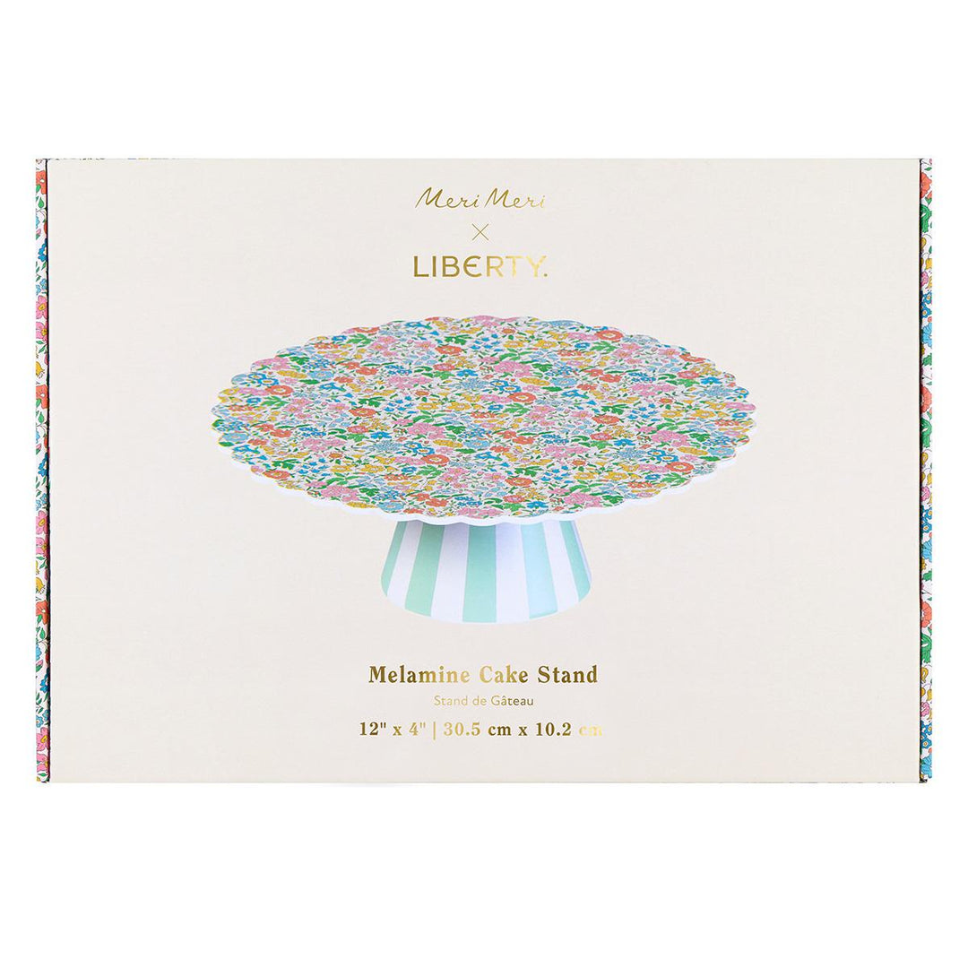 Meri Meri x Liberty Garden Party Reusable Cake Stand Tableware Meri Meri x Liberty Garden Party Reusable Cake Stand