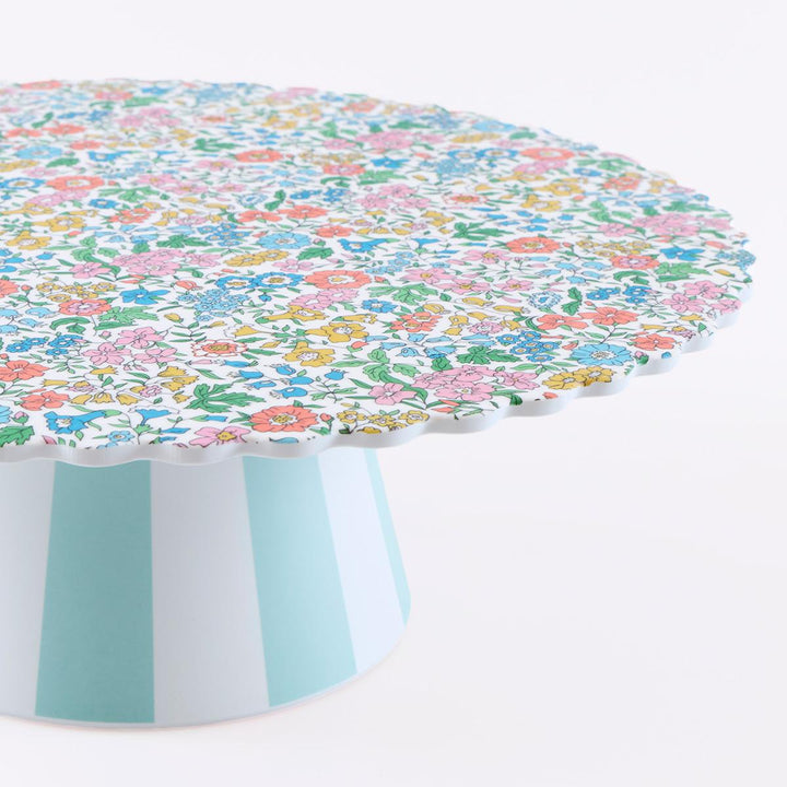 Meri Meri x Liberty Garden Party Reusable Cake Stand Tableware Meri Meri x Liberty Garden Party Reusable Cake Stand