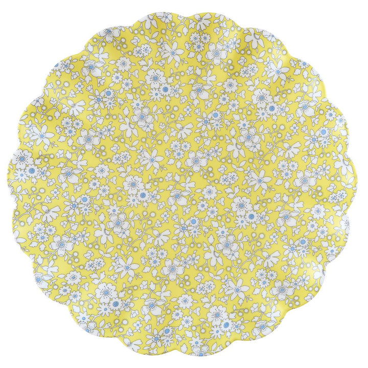 Meri Meri x Liberty Garden Party Reusable Large Plates x 6 | Tableware UK Tableware Meri Meri x Liberty Garden Party Reusable Large Plates x 6