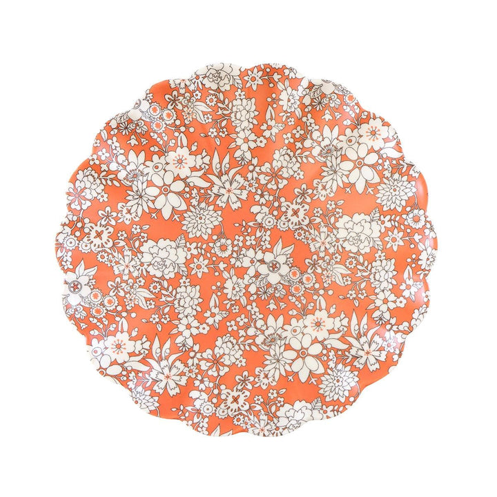 Meri Meri x Liberty Garden Party Reusable Small Plates x 6 | Tableware UK Tableware Meri Meri x Liberty Garden Party Reusable Small Plates x 6