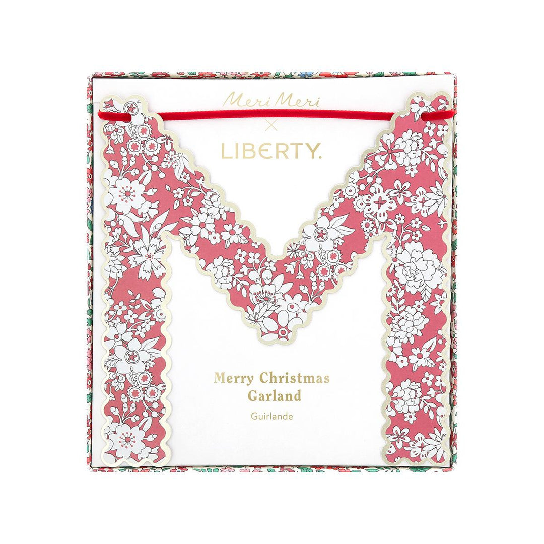 Meri Meri x Liberty Merry Christmas Party Garland Set Bunting Meri Meri x Liberty Merry Christmas Party Garland Set