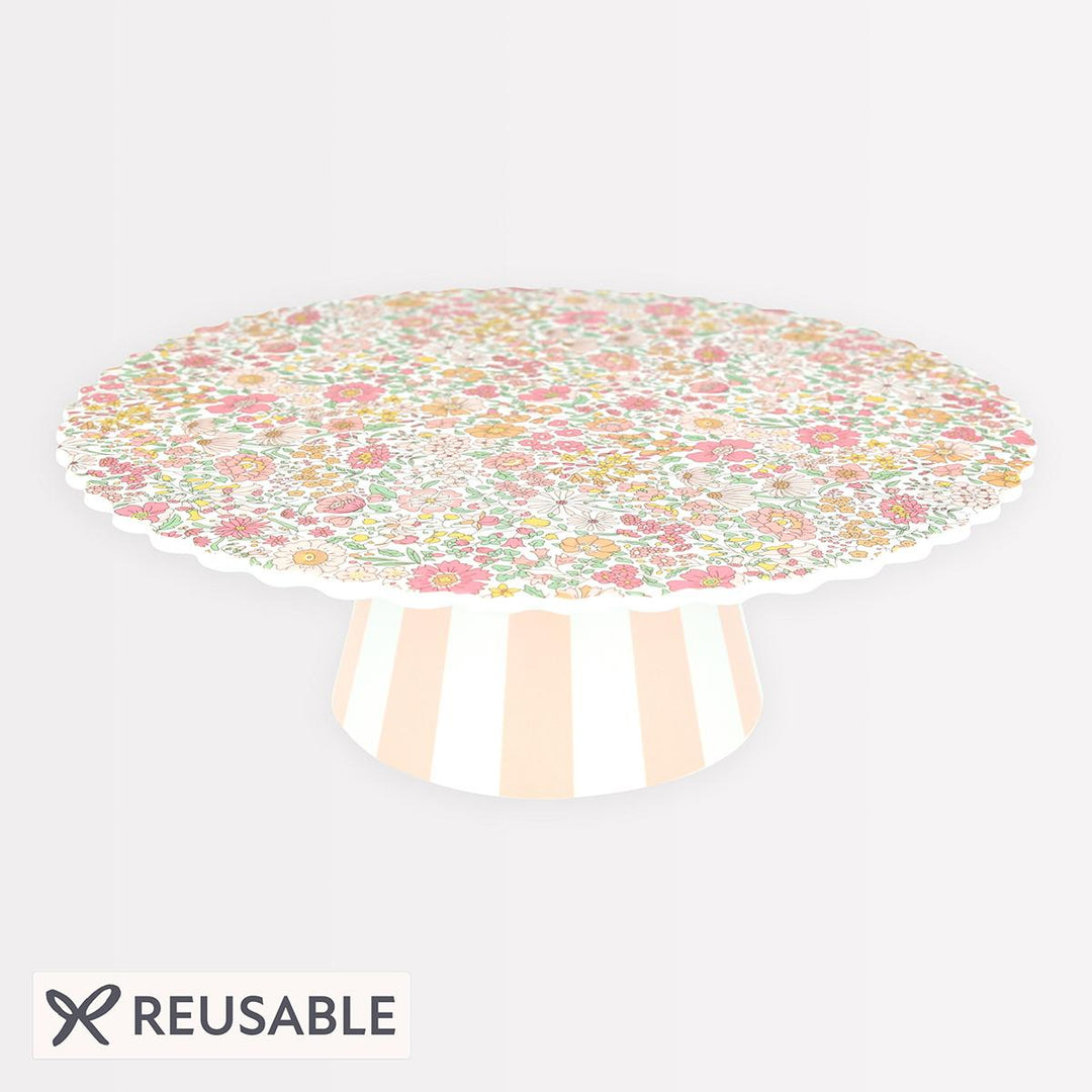 Meri Meri x Liberty Reusable Cake Stand - Liberty London Cake Stand Tableware Meri Meri x Liberty Reusable Cake Stand