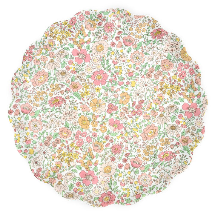 Meri Meri x Liberty Reusable Large Party Plates x 4 party plates Meri Meri x Liberty Reusable Large Party Plates x 4