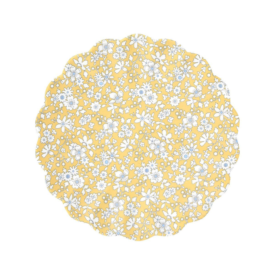 Meri Meri x Liberty Reusable Small Party Plates x 4 party plates Meri Meri x Liberty Reusable Small Party Plates x 4