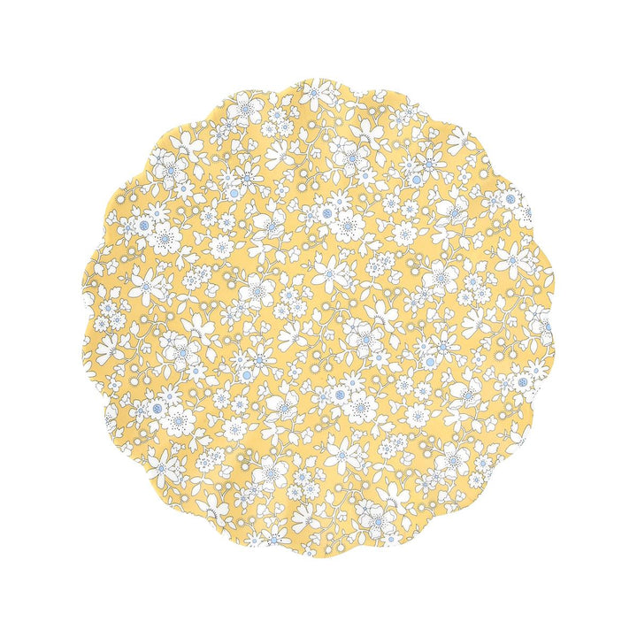 Meri Meri x Liberty Reusable Small Party Plates x 4 party plates Meri Meri x Liberty Reusable Small Party Plates x 4