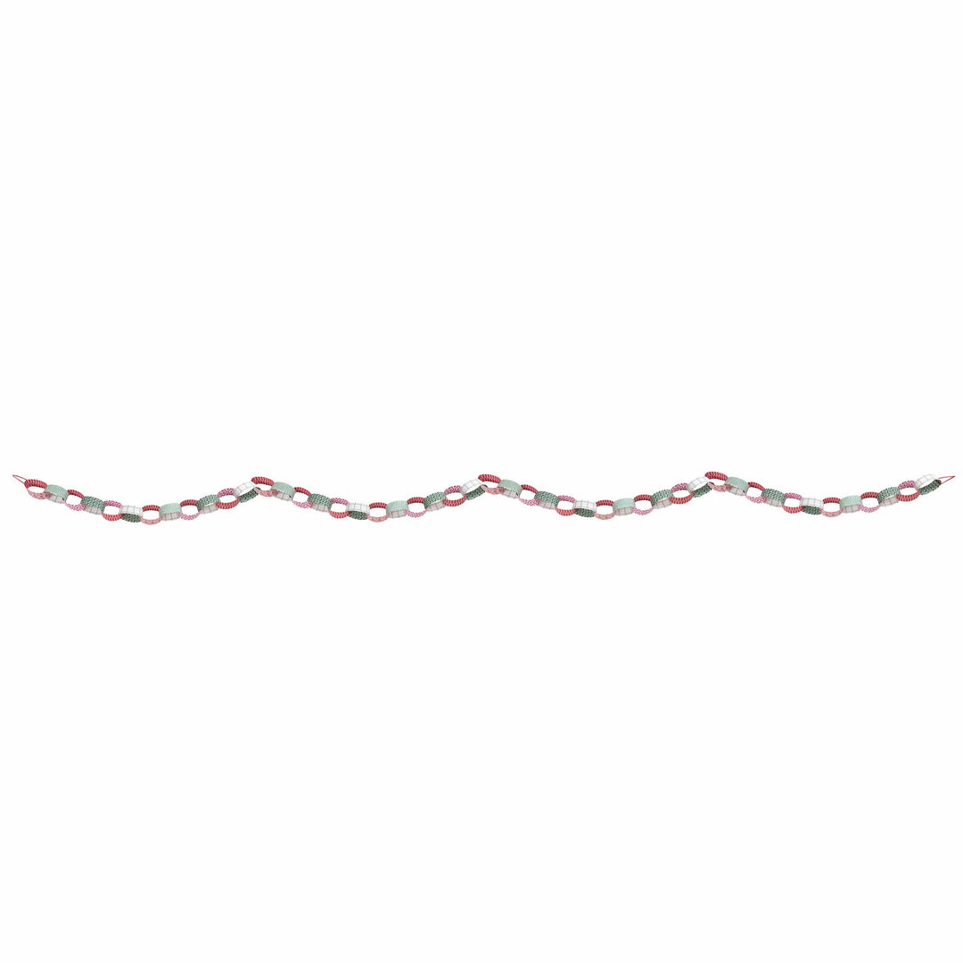 Meri Meri x Molly Mahon Christmas Paper Chains | Meri Meri Christmas Garlands Bunting Meri Meri x Molly Mahon Christmas Paper Chains