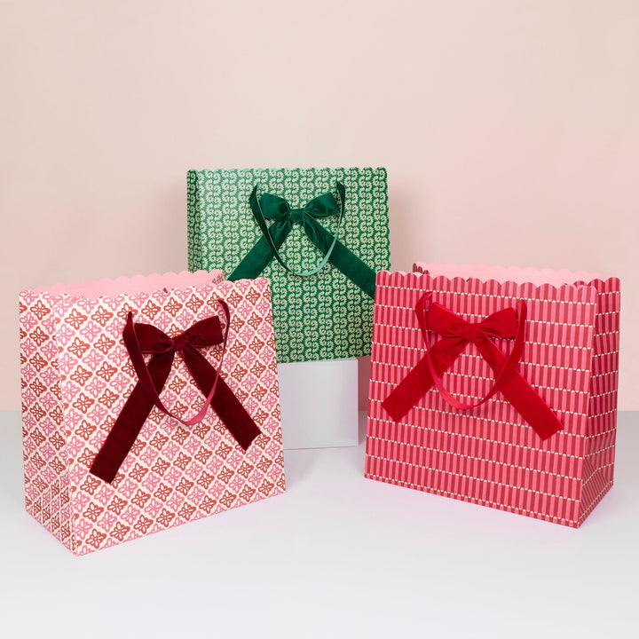 Meri Meri x Molly Mahon Large Christmas Gift Bags x 3 | Meri Meri Christmas Gift Bags Gift Bags Meri Meri x Molly Mahon Large Christmas Gift Bags x 3