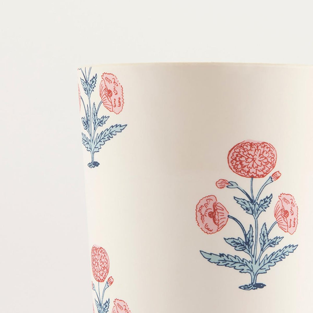Meri Meri x Molly Mahon Patterned Reusable Party Cups x 6 | Meri Meri party cups Meri Meri x Molly Mahon Patterned Reusable Party Cups x 6